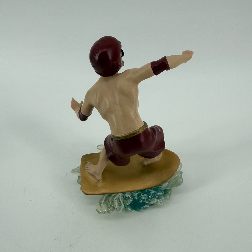 FSU Seminoles Surfer Figurine Spring Break III Ridgewood Collection 2005 Garnet - Picture 3 of 6